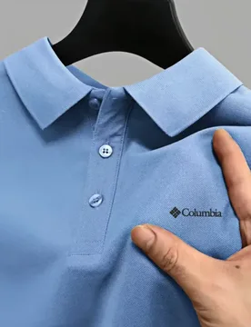 Men's short sleeved polo shirt high-end brand embroidered top 2026 summer new solid color comfortable and casual lapel T-shirt - Aliexpress - FashionsVida