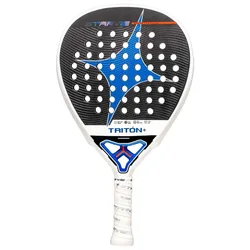 Triton Power + Padel Racket White 350-370 gr