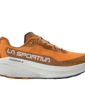 Prodigio 2 Trail Running Shoes Apricot / Chestnut UK 7.75 Men - La Sportiva - FashionsVida