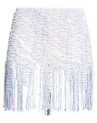 Minirock Damen Hellblau M Damen