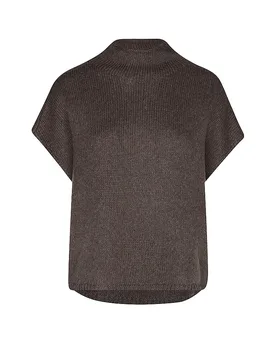 Pullunder CASTELLY marrón S - Ecoalf - FashionsVida