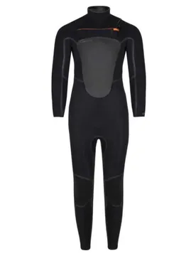 Combinaison En Néoprène à Manches Longues Avec Fermeture éclair Sur La Poitrine Ventnor 3.2 3 Mm Black M - Typhoon - FashionsVida