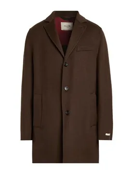 PALTÒ Mantel Herren Dunkelbraun 52,54,56 Herren - Palto - FashionsVida