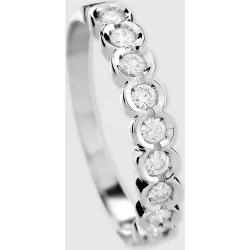 Anillo en oro y brillantes Gayubo