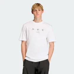 T-shirt F50 GRAPHIC A MANICHE CORTE L White
