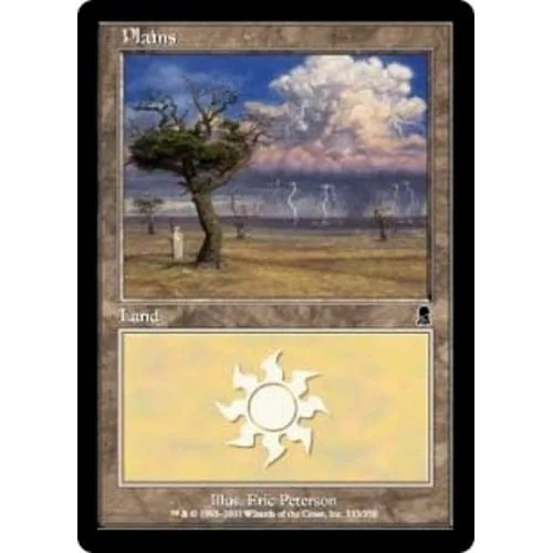 Plains (#333) (foil) Odyssey - Magic: The Gathering - FashionsVida