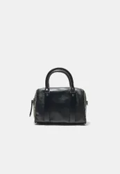 Bowlingtasche mit Nieten Schwarz OS