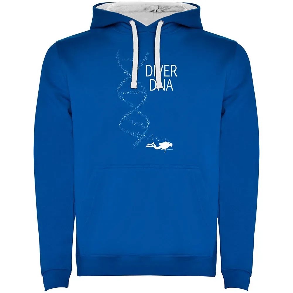 Felpa Con Cappuccio Diver Dna - Kruskis - FashionsVida