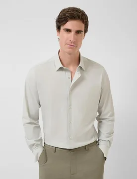 Camisa sport de hombre regular fit estampado geométrico - Roberto Verino - FashionsVida