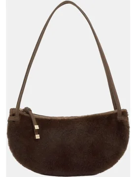 Bolso de piel y cierre de cremallera - Tous - FashionsVida