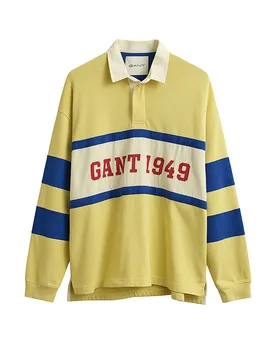 Gant Rugby Shirt giallo XL - Gant - FashionsVida