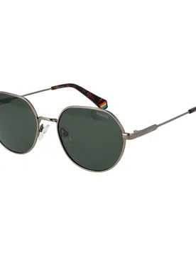 Lunettes De Soleil Polarisées Pld6236sx54sm 54/18/145 Matte Black Grey Mirror/CAT3 Homme - Polaroid - FashionsVida