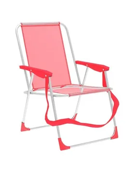 Chaise Pliante Fixe En Aluminium 53x56x78 Cm - Marbueno Summer - FashionsVida