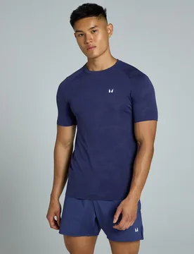 Camiseta sin costuras Teo para hombre de - Atardecer - S - MP - FashionsVida