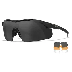 Vapor Comm 2.5 Polarized Sunglasses Grey / Clear / Light Rust / Matte Black One Size Men,Women