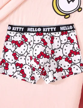 Calzoncillos tipo bóxer para hombres con gráficos de dibujos animados y letras lindas XXL - Shein - FashionsVida
