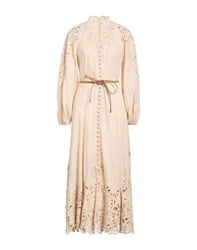 Maxi-Kleid Damen Elfenbein 2 Damen