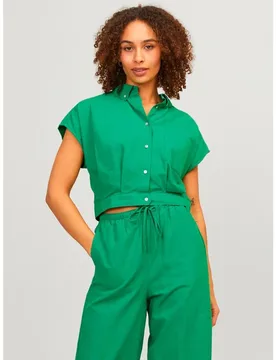Chemise à Manches Courtes Penny Jjxx Medium Green XL - Jack & jones - FashionsVida