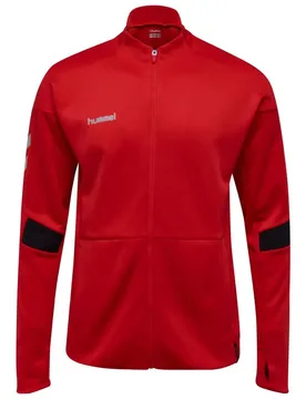 Sweat-shirt à Zip Tech Move Poly True Red 3XL - Hummel - FashionsVida