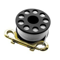 Bobina Mini Reel Small With Rope And Brass Hook