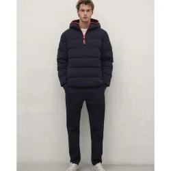 Chaqueta de hombre híbrida eldo con capucha acolchada