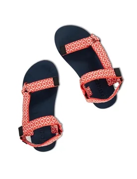 Weird Fish Trek Walking Sandals Size 4 - holiday-shop holiday-shop womens-summer-shop holiday-shop womens-summer-shop flip-flops new-arrivals women wo - Dark Coral - FashionsVida