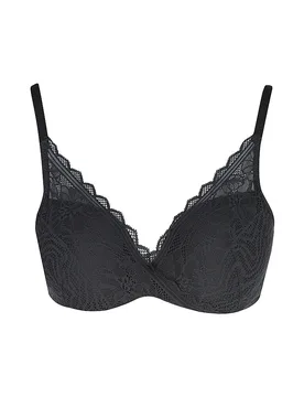 Soutien-gorge à armatures FLORAL TOUCH noir noir 85B - Chantelle - FashionsVida