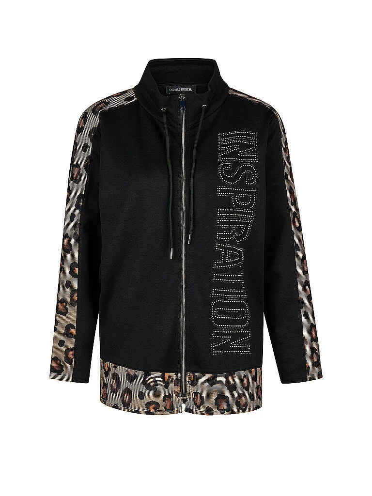 Sweatjacke schwarz 42 damen - Doris Streich - FashionsVida