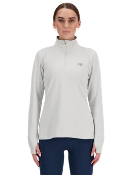 Sport Essentials Women Track Tops - Grey - Size L - Poly Jersey - Grey - Size: Large - New Balance - FashionsVida