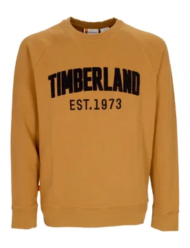 Felpa Leggera Girocollo Uomo Modern Wash Brand Sweat Wheat Boot - Timberland - FashionsVida