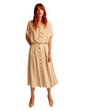 Me Gonna Midi Vivien Beige 40 - & Me - FashionsVida