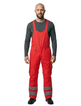 Pantalon De Travail Safe Supreme 15690 Winter Hi-Vis Red 3XL - MASCOT - FashionsVida