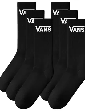 Calzini Lunghi Classic Crew Black EU 34 1/2-38 - Vans - FashionsVida