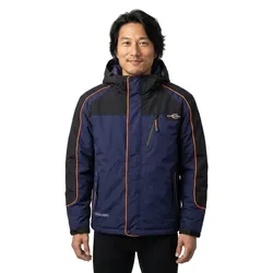 Oxford Jacket Blue / Black / Orange S Men