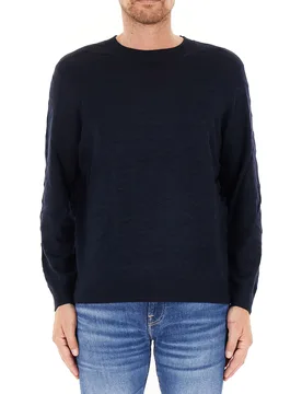 Maglione misto lana BLU NAVY S - Armani exchange - FashionsVida