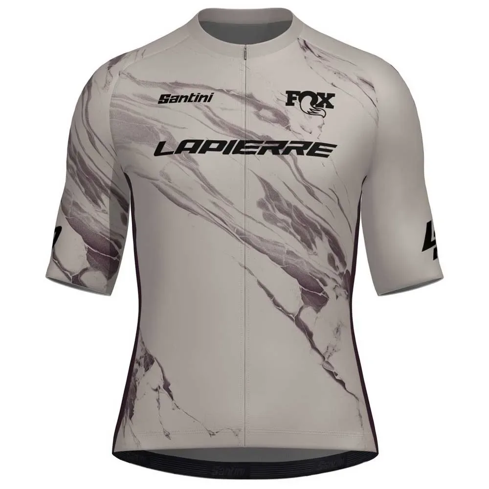 Maglia A Maniche Corte Lapierre 2025 Print - Santini - FashionsVida
