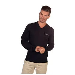 Maglione Con Scollo A V N31amsw003n Navy Blue L
