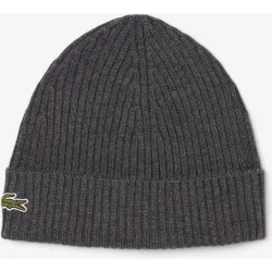 Gorro de canalé de lana cepillada