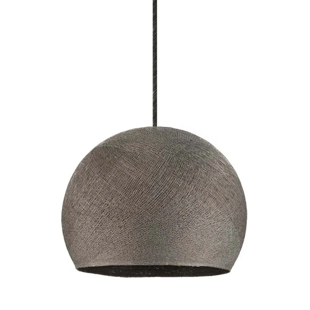 Cables Suspension Luminaire Dome Xs 1.2 M Graphite One Size - Creative - FashionsVida