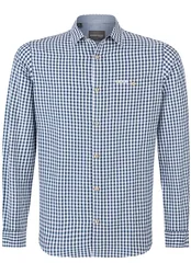 Trachtenhemd Campos3 (marine, Gr. XL) von Classics für Herren, Oberteile, 55% Baumwolle, 45% Polyester