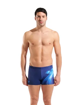 Jellyfish Swimming Shorts Navy / Multi 80 Men - Arena - FashionsVida