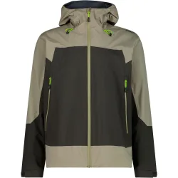 Man jacket fix chaqueta impermeable hombre Verde (58)