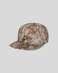 Men's Digital Animal Print Cap Chestnut Brown
