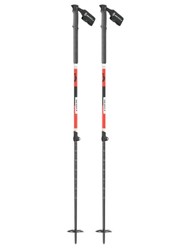 Teleskop-Freerando-Stöcke Aluguide Black/Red Rot - Scott - FashionsVida