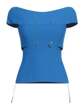 MCQUEEN Top Damen Blau L,M,S Damen - MCQUEEN - FashionsVida