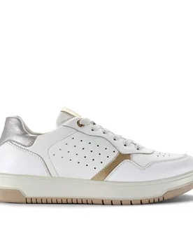 Women's Hartridge Walk White Combination Trainers Size: 5-Standard Fit - White - Size: 5-Standard Fit - Clarks - FashionsVida