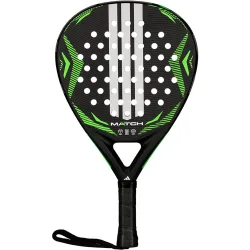 Pala de pádel Match Black Lime 2026