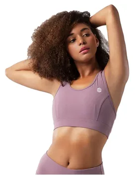 Soutien-gorge De Sport à Impact Moyen Comfort Plus Mauve XS - Siroko - FashionsVida