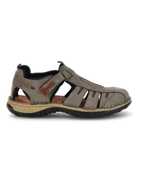 Sandali grigi in vera pelle traforata 2613004 41 - PITTARELLO ECO - FashionsVida