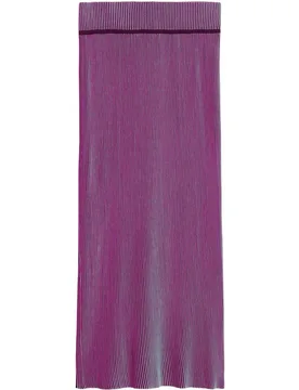 Falda ajustada rayas verticales - Desigual - FashionsVida
